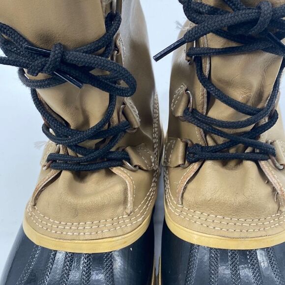 Sorel Manitou Snow Winter Insulated Duck Boots Thermo Removable Wool Liner 10 - Picture 7 of 12